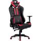 Fotel Diablo Chairs X-RAY King Size XL Czarno-Czerwony