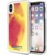 Guess Guess GUHCPXGLCPI iPhone X/Xs różowy /pink hard case California Glow in the dark uniwersalny