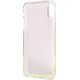 Guess Guess GUHCPXGLCPI iPhone X/Xs różowy /pink hard case California Glow in the dark uniwersalny