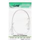 InLine Flat Patch kabel, U/FTP, Cat.6A, szary, 0.5m