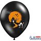 Party Deco Balony na Halloween, Duszek, czarne, 30 cm, 6 szt. uniwersalny