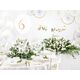 Party Deco Balony weselne, Just Married, białe, 30 cm, 6 szt. uniwersalny
