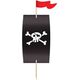 Party Deco Zestaw do muffinek Piraci, mix, 6 szt. uniwersalny