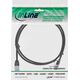 InLine InLine slim okrągły kabel sieciowy Patch U/FTP Cat,6A - czarny - 5m