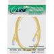 InLine Flat Patch kabel, U/FTP, Cat.6A, żółty, 1m (71801Y)