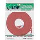 InLine InLine Flat Patch kabel, U/FTP, Cat.6A, czerwony, 10m