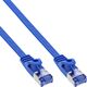 InLine Flat Patch kabel, U/FTP, Cat.6A, niebieski, 1m (71801B)