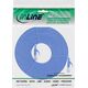 InLine Płaski Patch kabel, U/FTP, Cat.6A, niebieski, 10m