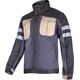 Lahti Pro Bluza Szaro-czarno-beżowa z Pasami Odblaskowymi L (L4040803)