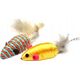 Aqua Nova PETNOVA ZESTAW 2 MYSZKI Z PIORKAMI 7X3CM CAT-MOUSESET-FEATHER-7 4249