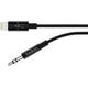 Kabel USB Belkin Lightning - mini Jack 3.5 mm 0.9 m Czarny (AV10172bt03-BLK)