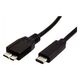 Kabel USB Roline USB-C - micro-B 0.5 m Czarny (JAB-2600429)