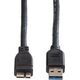 Kabel USB Roline USB-A - microUSB 2 m Czarny (JAB-809445)