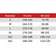 Lahti Pro Ogrodniczki Szaro-czarno-beżowe z Pasami Odblaskowymi S (L4060701)