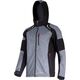 Lahti Pro Kurtka Softshell z Kapturem Szaro-czarwona 3XL (L4092306)