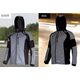 Lahti Pro Kurtka Softshell z Kapturem Szaro-czarwona 3XL (L4092306)