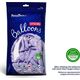 Party Deco Balony lateksowe, pastelowy jasny liliowy, 27 cm, 10 szt. uniwersalny