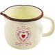 Orion Kubek / garnek emaliowany z uchwytem 12cm SERCE uniwersalny
