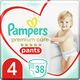 Pampers Pieluchomajtki Pants Premium Care 4, 9-15 kg, 38 szt.