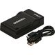 Ładowarka do aparatu Duracell Duracell Charger with USB Cable for DRPBLC12/DMW-BLC12