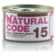 Natural Line s.r.l NATURAL CODE KOT 85g KURA/WARZYWA WĄTRÓBKA sos 15 /24