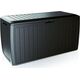 Skrzynia ogrodowa Prosperplast Boxe Board 290 l Antracyt