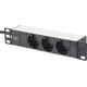 Szafa Digitus Zestaw Szafa rack 10" + Switch + Patch panel + Akcesoria (DN-10-SET-1)