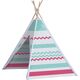 JOHN GMBH Namiot drewniany Tipi niebiesko- czarny John