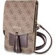 Guess Guess 4G Uptown Wallet Phone Bag torba na smartfona (brązowy)