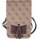 Guess Guess 4G Uptown Wallet Phone Bag torba na smartfona (brązowy)