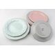 Mondex TALERZ OBIADOWY PŁASKI 24cm ADEL PINK MONDEX