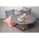 Mondex TALERZ OBIADOWY PŁASKI 24cm ADEL PINK MONDEX