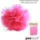 Polsirhurt Pompon papierowy różowy 25cm pp01