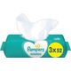 Pampers Zestaw chusteczek Chusteczki Sensitive 3x52