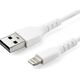 Kabel USB StarTech USB-A - Lightning 1 m Biały (RUSBLTMM1M)