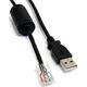 Kabel USB StarTech USB-A - RJ-45 1.8 m Czarny (USBUPS06)