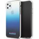 Guess Guess GUHCN65DGCNA iPhone 11 Pro Max niebieski/gradient blue hard case California uniwersalny