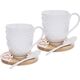 Orion Kubek porcelanowy, zestaw kubków, 0,37 l, na prezent