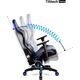 Fotel Diablo Chairs X-Horn L niebieski