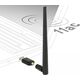 Antena Delock DELOCK WLAN-Stick USB3.0 Dualband 300Mbps + ext. Antenne