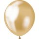 Gemar Balony lateksowe platynowe złote - 30 cm - 50 szt. uniwersalny