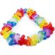 Party Deco Naszyjnik hawajski - tęczowy - 90 cm - 1 szt. uniwersalny