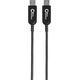 Kabel USB MicroConnect USB-A - USB-A 10 m Czarny (USB3.0AA10BOP)