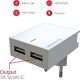Ładowarka Swissten 2x USB-A 3 A (22032000)