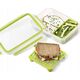 Emsa Emsa Clip&Go Brunchbox 518099 1,2l Transparent/Green