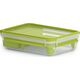 Emsa Emsa Clip&Go Brunchbox 518099 1,2l Transparent/Green