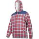 Lahti Pro koszula flanelowa ocieplana czerwono-granatowa "2XL" (L4180705)