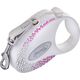 Flexi FLEXI SMYCZ GLAM S /ROZM.S COMPOSITION Mother of pearl BIAŁY