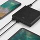 Ładowarka Uniq Surge 2x USB-A 2x USB-C 3 A (UNIQ135BLK)