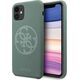 Guess Guess GUHCN65LS4GKA iPhone 11 Pro Max khaki hard case Silicone 4G Tone On Tone